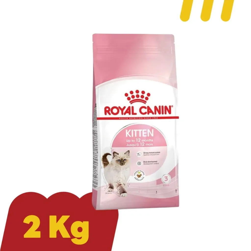 Royal Canin Kitten 2Kg อาหารลูกแมว Up to 12 Months