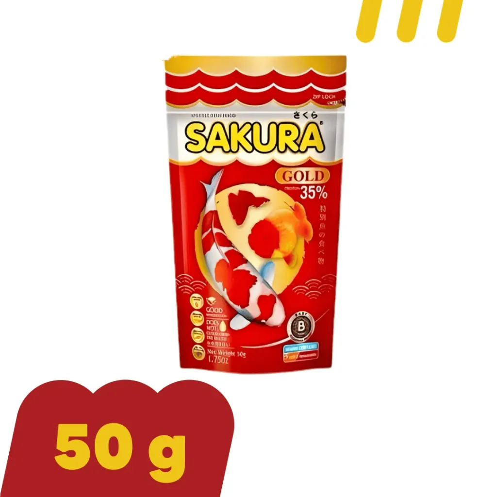 [11-SAKU-RA0003] Sakura 50g GOLD35% อาหารปลา