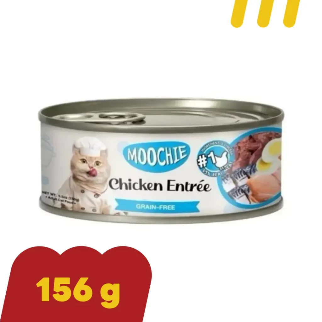 Moochie 156g ME2 (ฟ้า) รสไก่