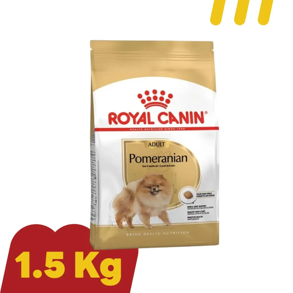 Royal Canin (Pomeranian) 1.5Kg. อาหารสำหรับสุนัขพันเล็ก