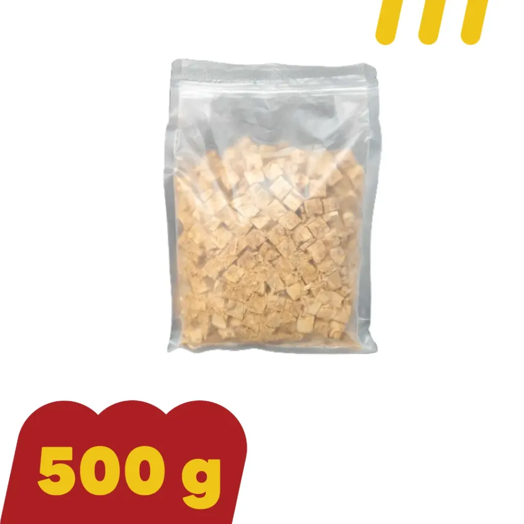 (ขนมแมว) แซลมอนเต๋า 500g