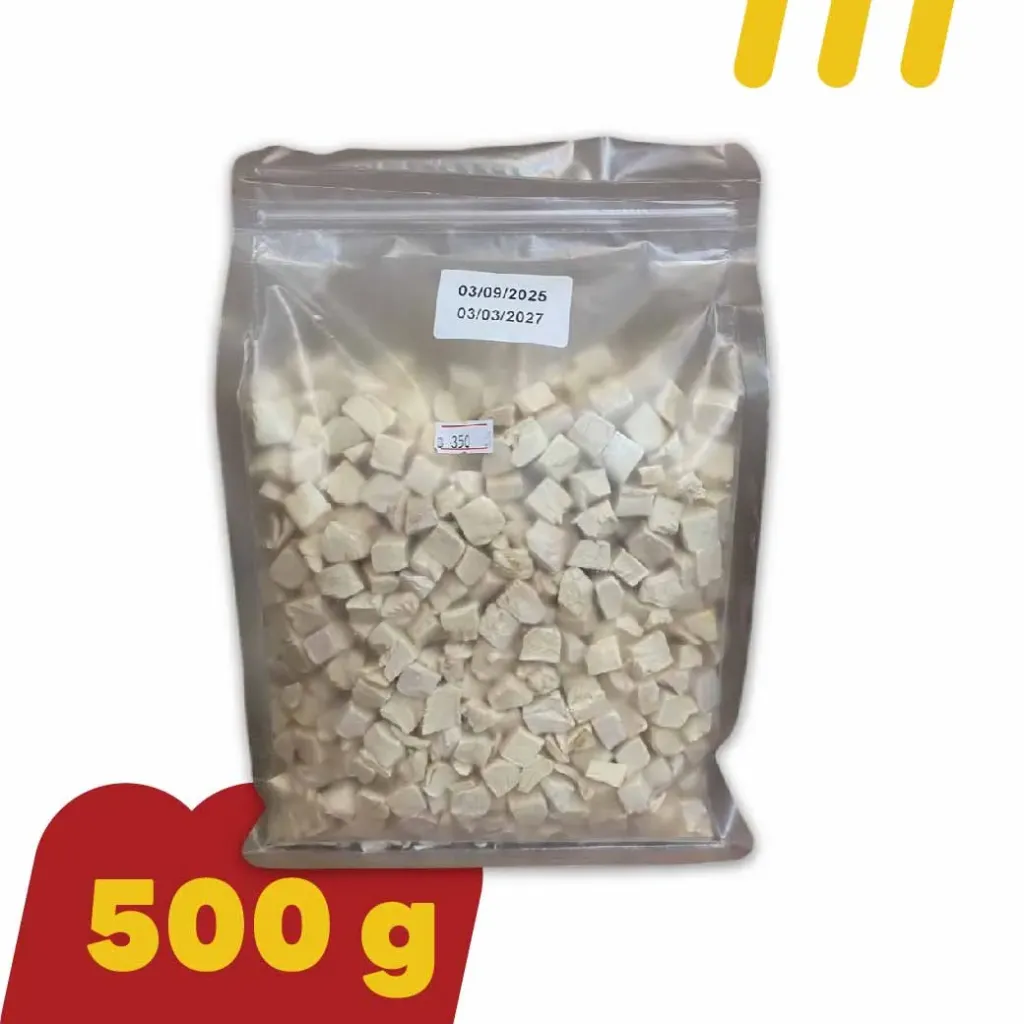 [11-5101-00068] (ขนมแมว) ไก่เต๋า 500g