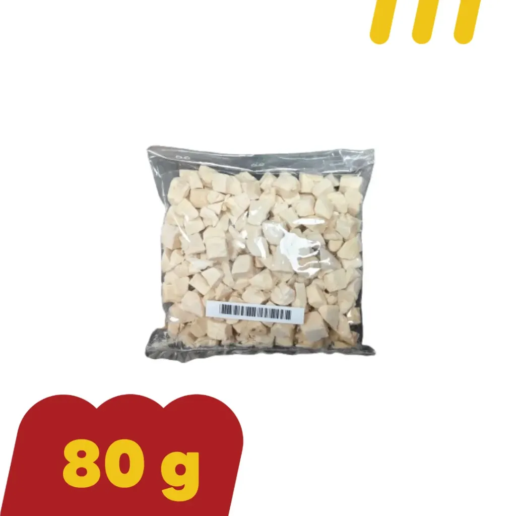 (ขนมแมว) ไก่เต๋า 80g