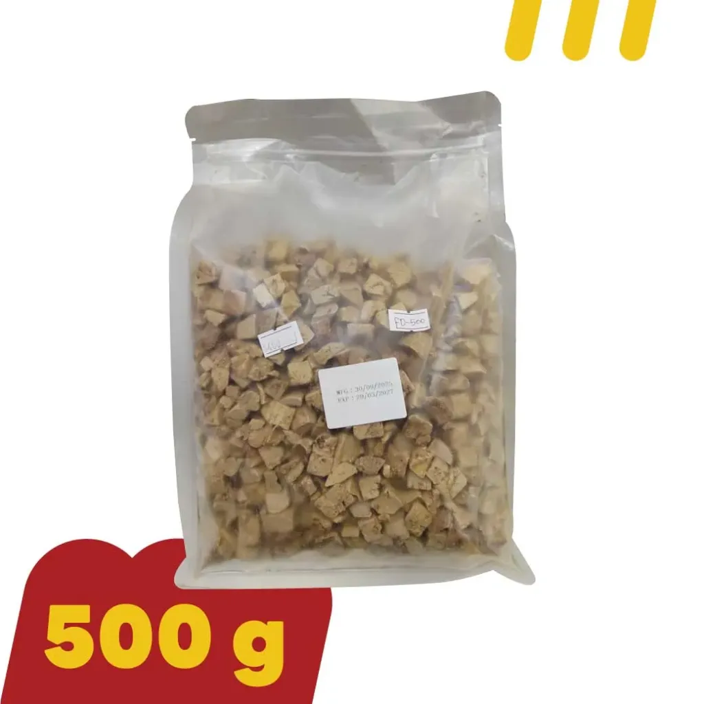 [11-5101-00056] (ขนมแมว) ตับไก่ฟริ๊ซดราย 500g