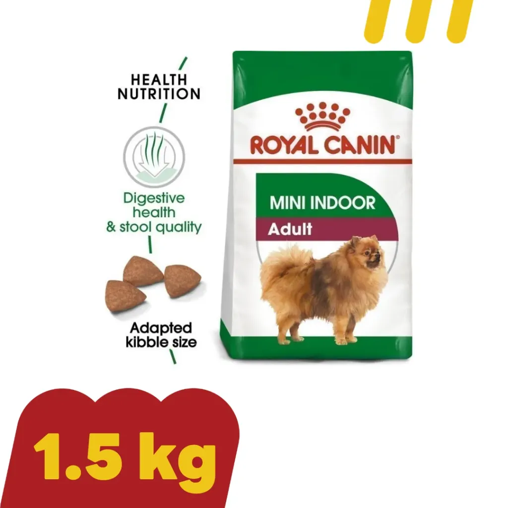 Royal Canin 1.5Kg อาหารสำหรับสุนัขโต S Mini Indoor