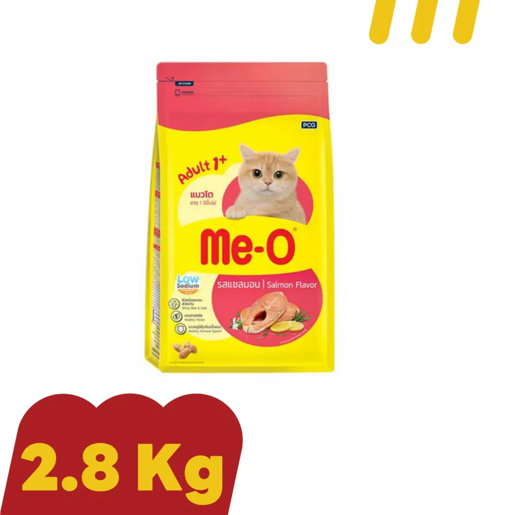Me-O 2.8Kg แมวโต (รสแซลมอน)