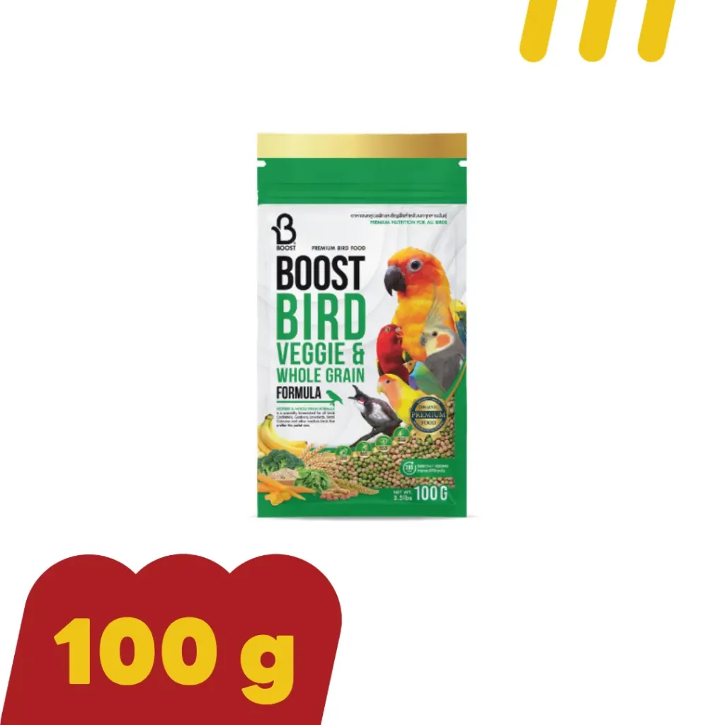 Boost อาหารนกธัญพืช S100g.
