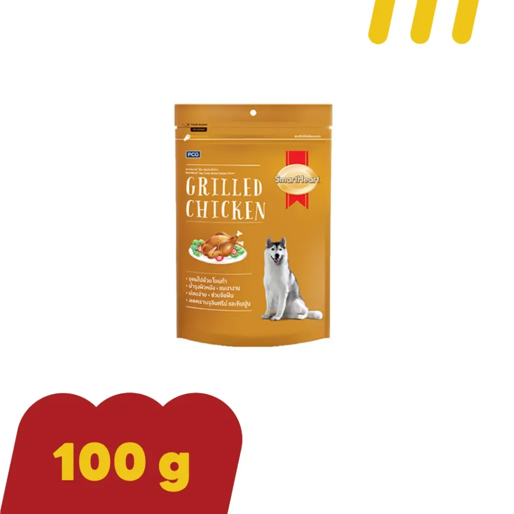 Smart Heart Dog 100g รสไก่ย่าง