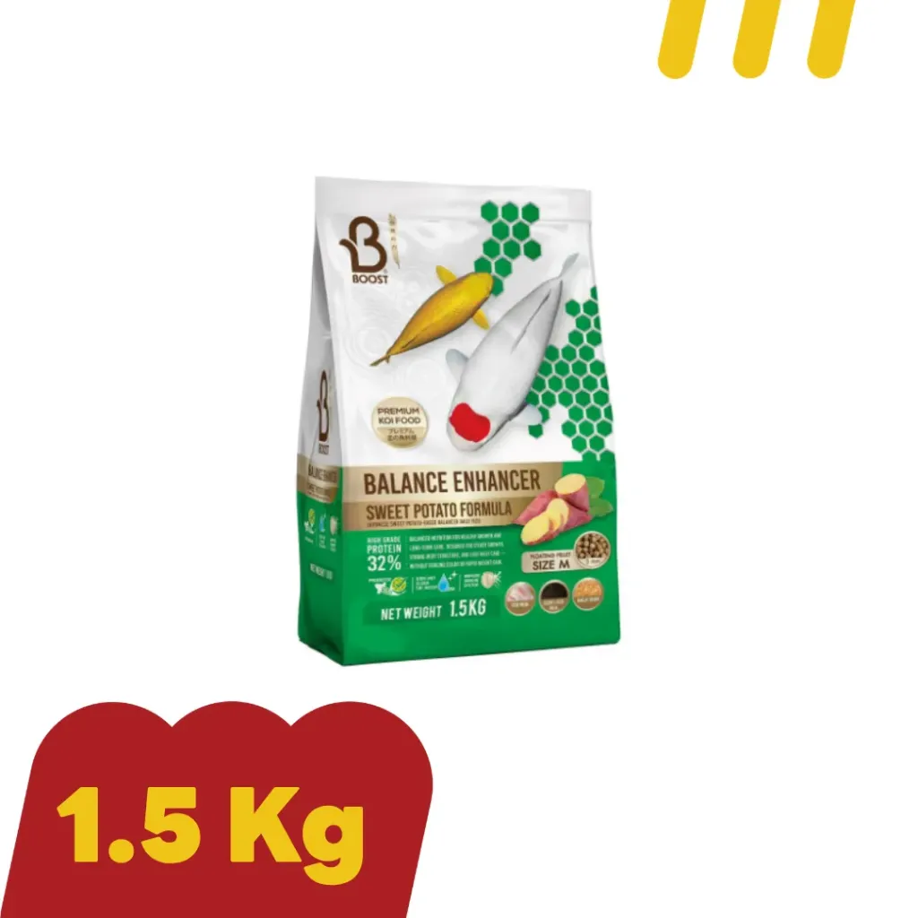 Boost อาหารปลา 1.5Kg. SizeM