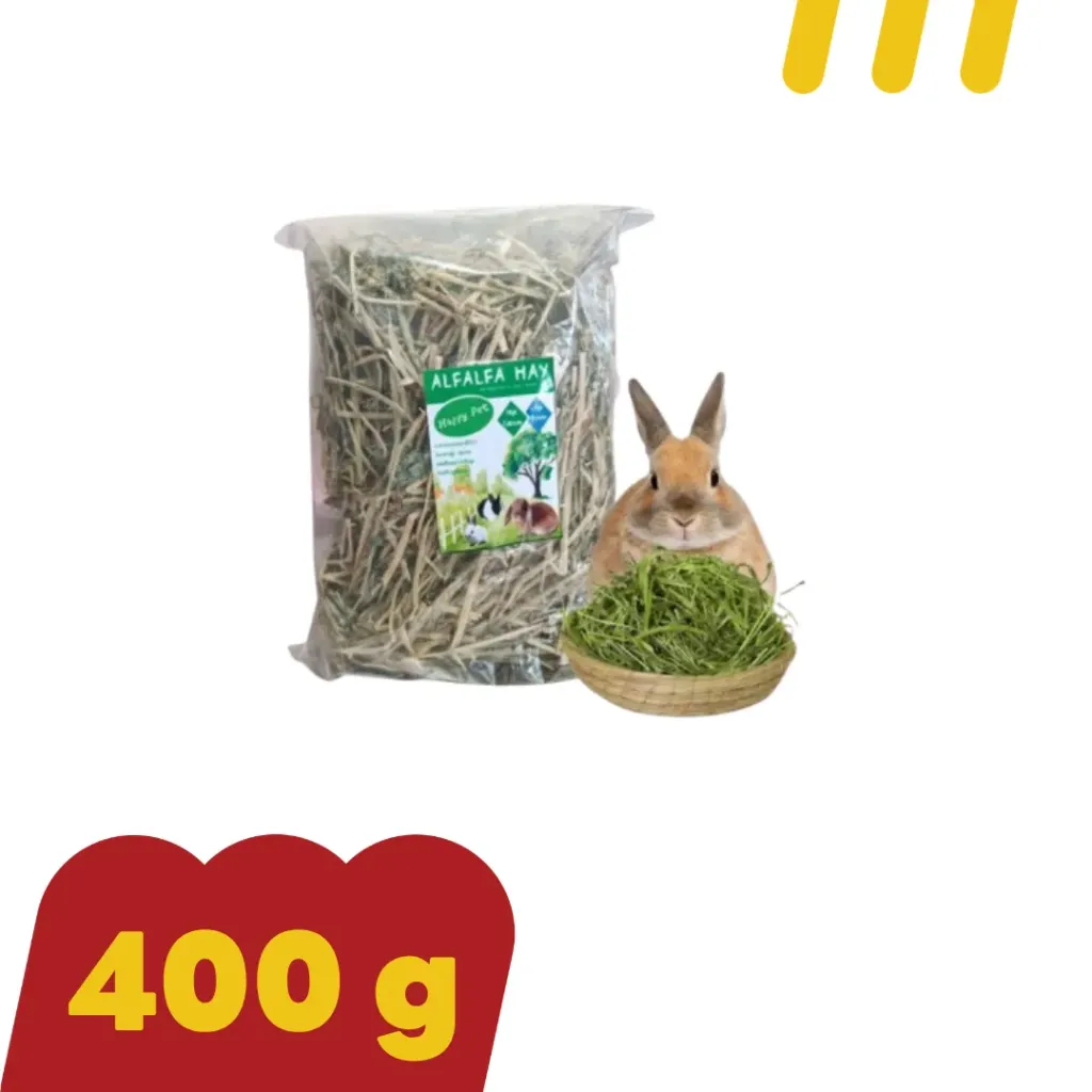 [11-5101-00141] หญ้าอัลฟาฟ่า 400g สำหรับกระต่าย (ไม่สับ)