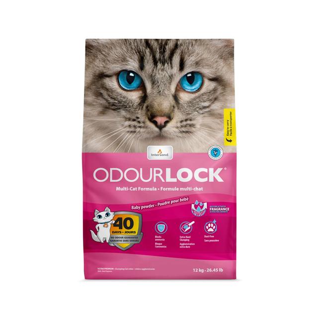 Odourlock 12Kg.(ชมพู) เบนโทไนท์