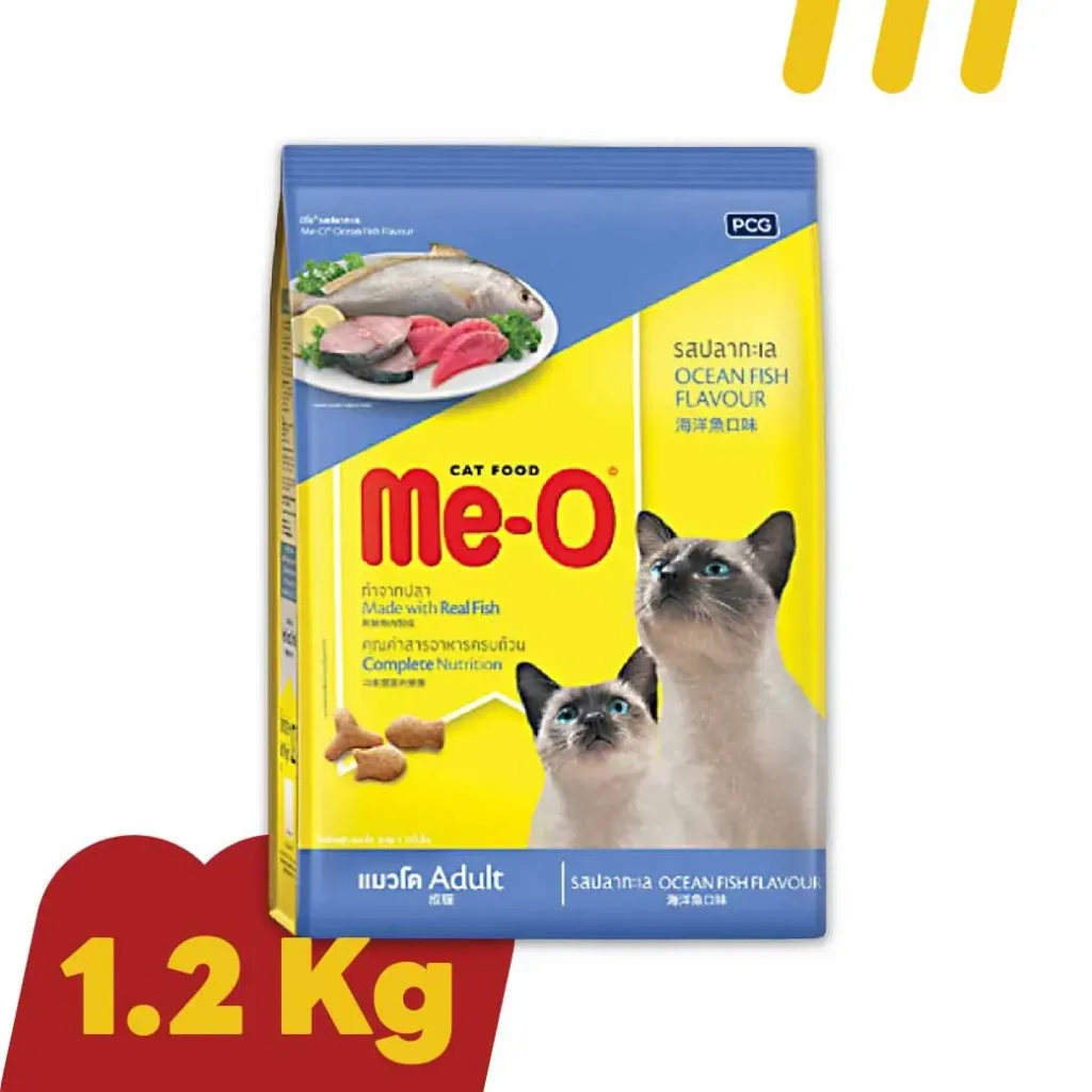 Me-O 1.2Kg. แมวโต (ปลาทะเล)