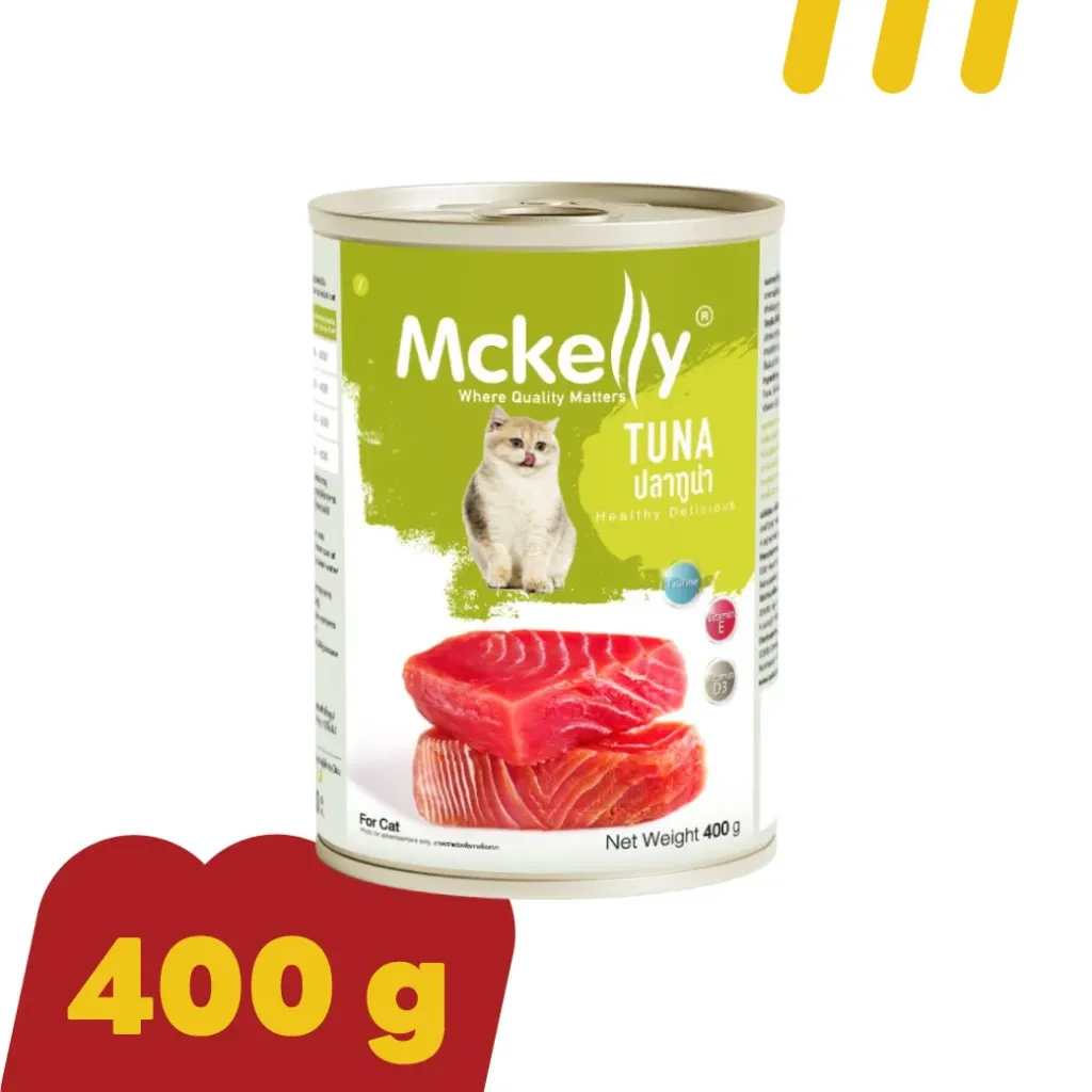 [Mc001] McKelly  400g อาหารแมว ทูน่า
