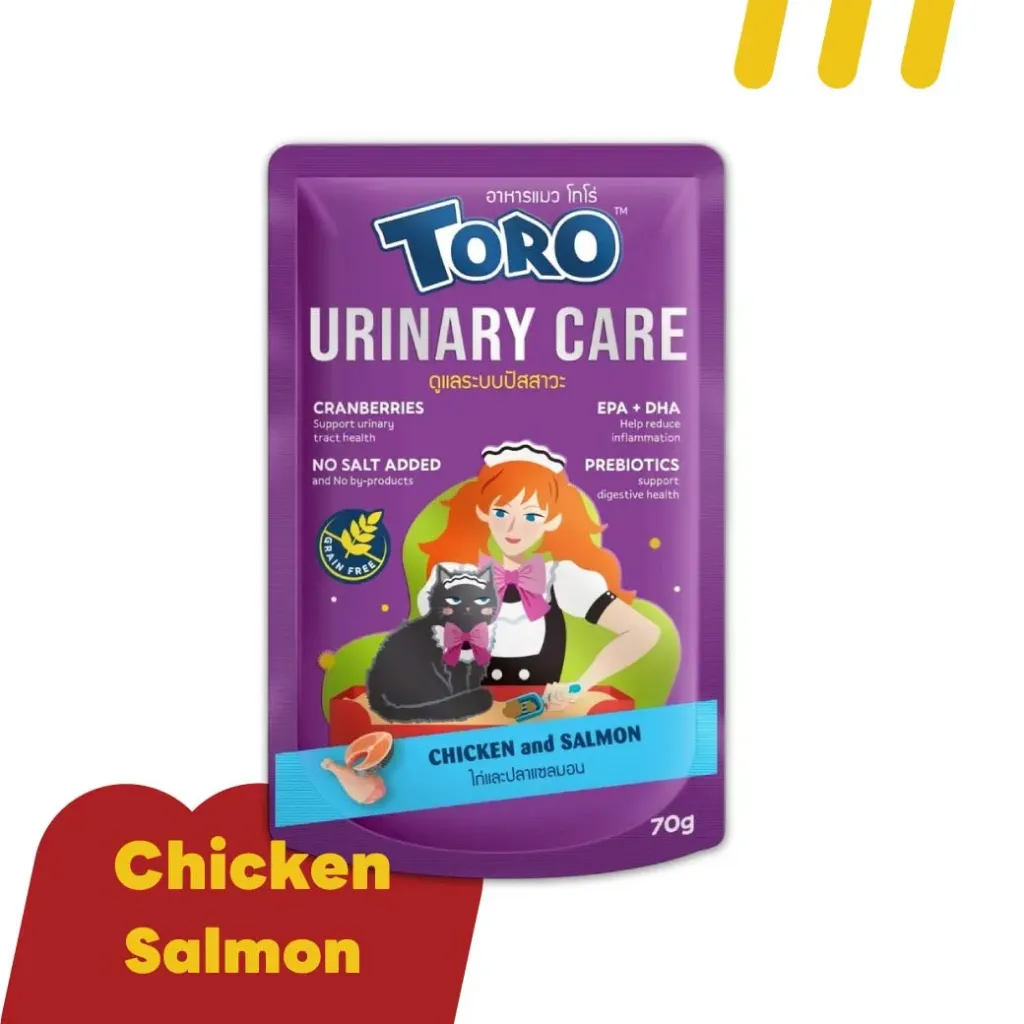 Toro 70g TR57 ไก่และปลาแซลมอน