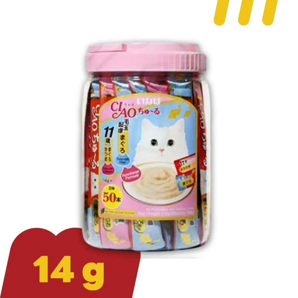 [11-CIAO-00001] CIAO 14g(ขนมแมวเลีย)