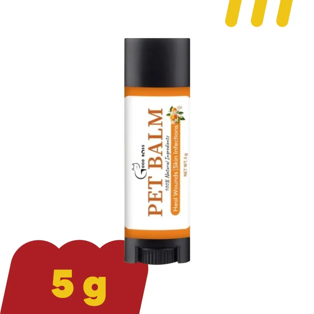 [GB005] Good Boss 5g Cat / Dog Palm (ส้ม) สูตรสมานแผล (กลิ่นดอกส้ม) Stick