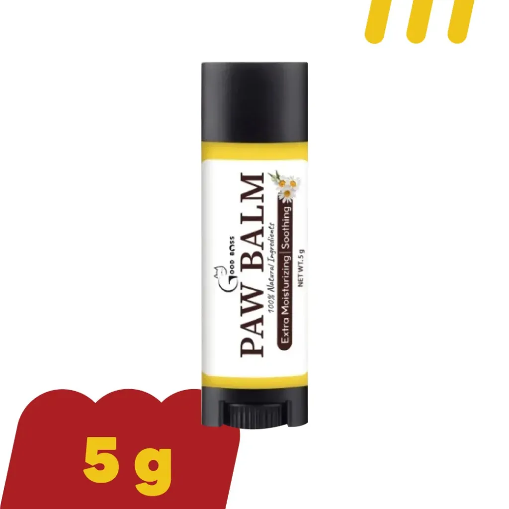 Good Boss 5g Cat / Dog Palm (เหลือง) สูตรบำรุงผิว (กลิ่นคาโมมายล์) Stick