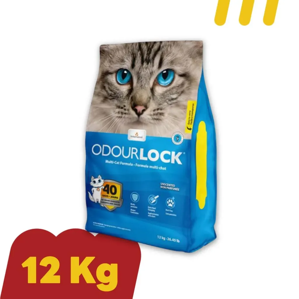 [11-ODOU-RLO002] Odourlock 12Kg.(ฟ้า) เบนโทไนท์