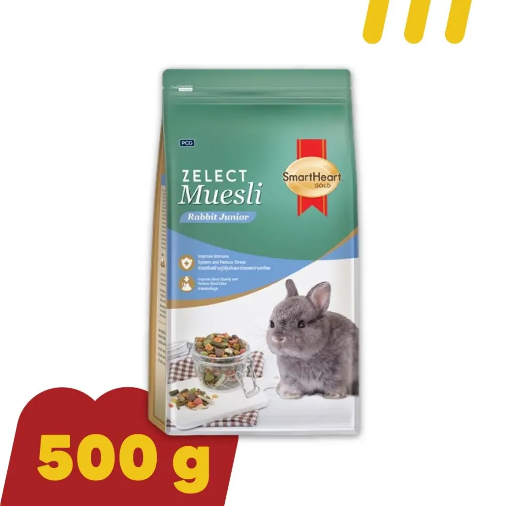 [11-5101-00101] SmartHeart Gold 500g อาหารสำหรับลูกกระต่าย
