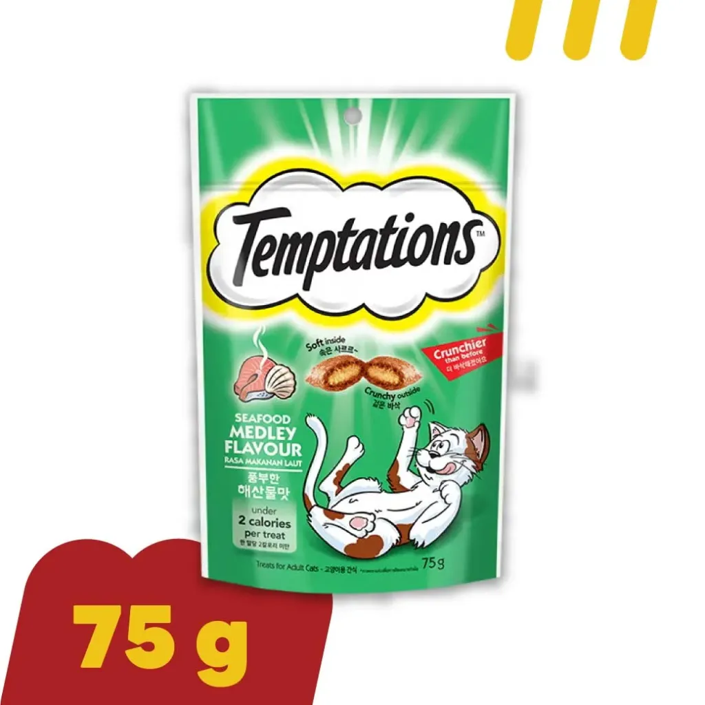 Temptations 55g ซีฟู๊ด(เขียว)