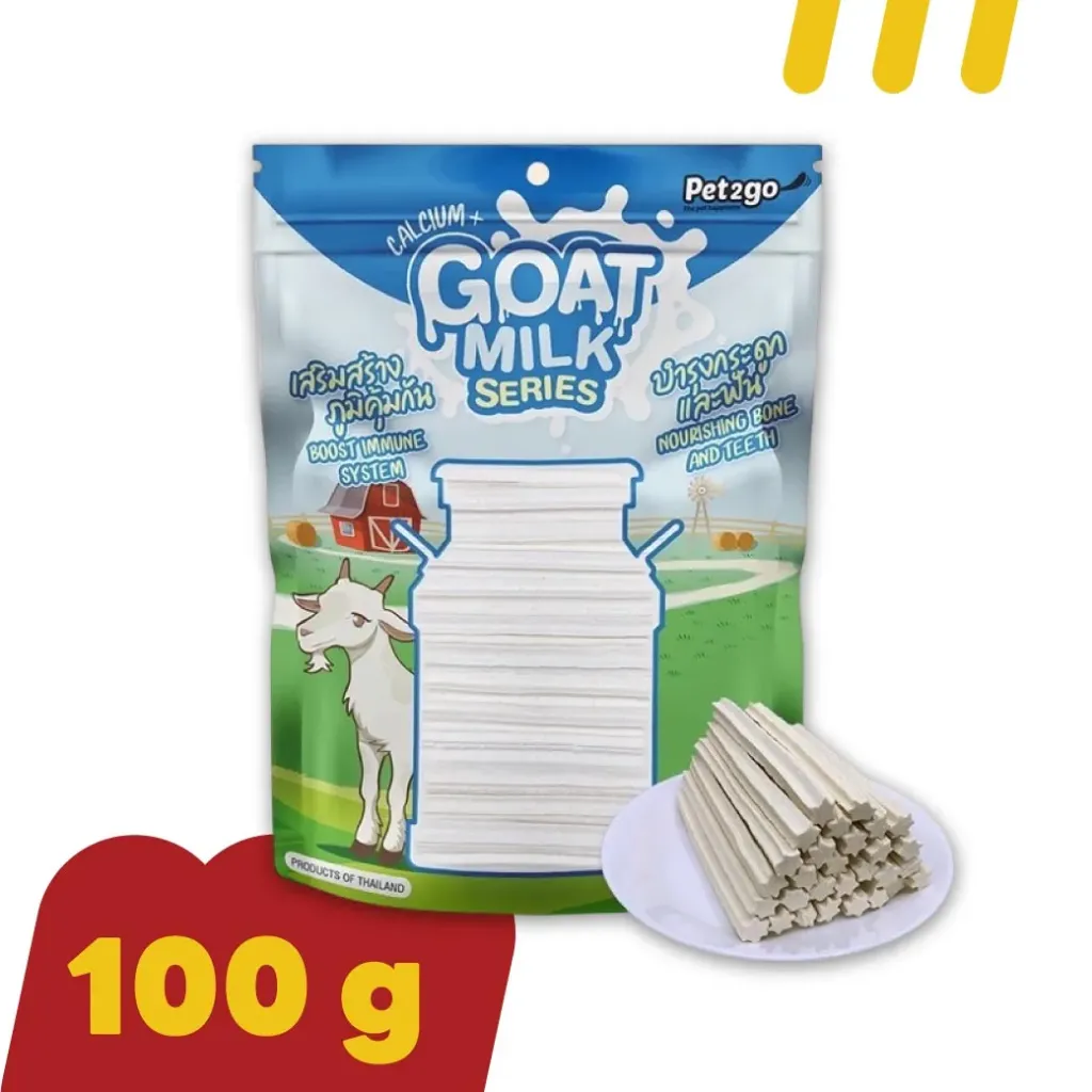 [11-P2GG-O 0001] Pet2Go Goat Milk 100g (GI003) นมแพะ