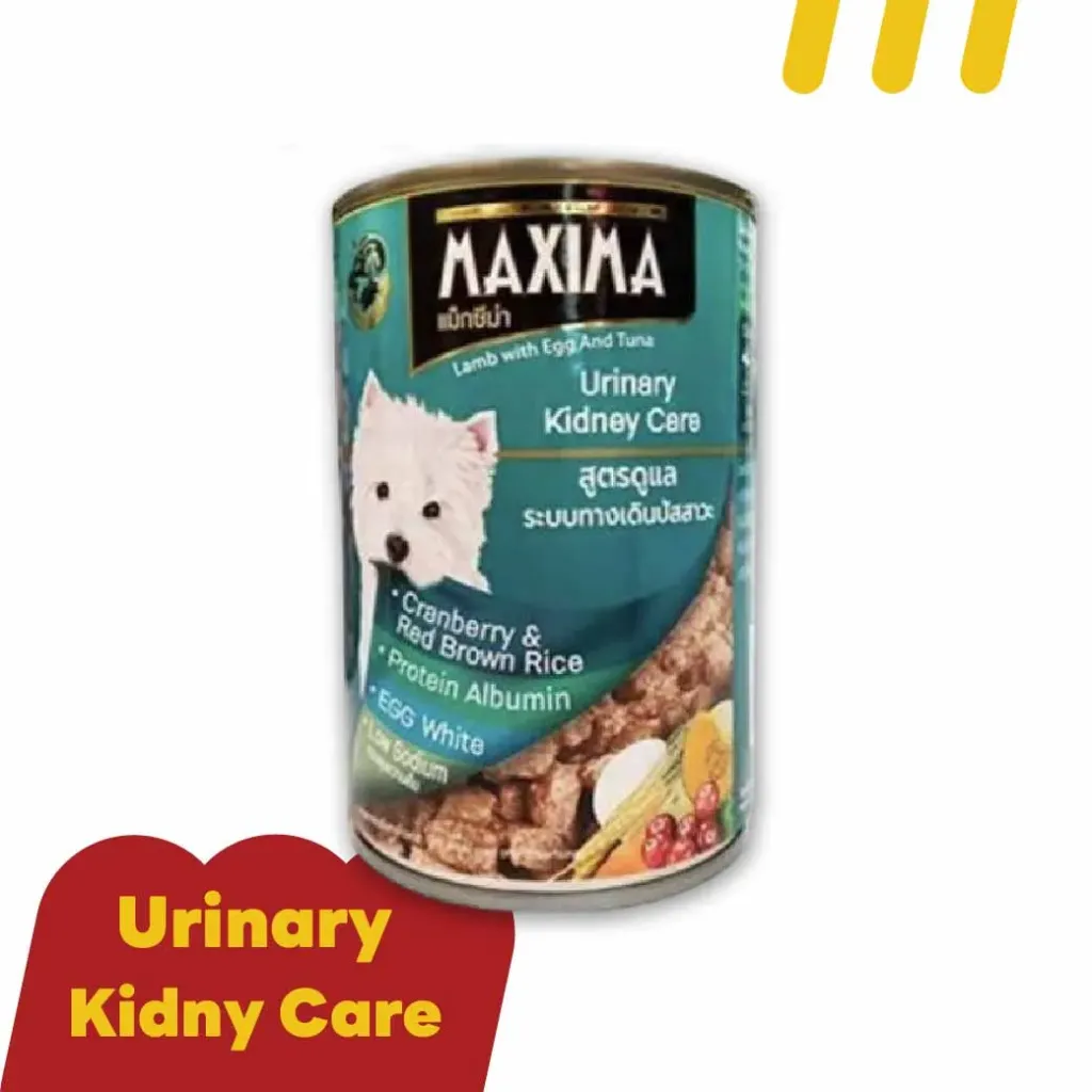 [11-MAXI-0001] Maxima  380g อาหารสุนัข  (สูตรดูแลระบบทางเดินปัสสาวะ)
